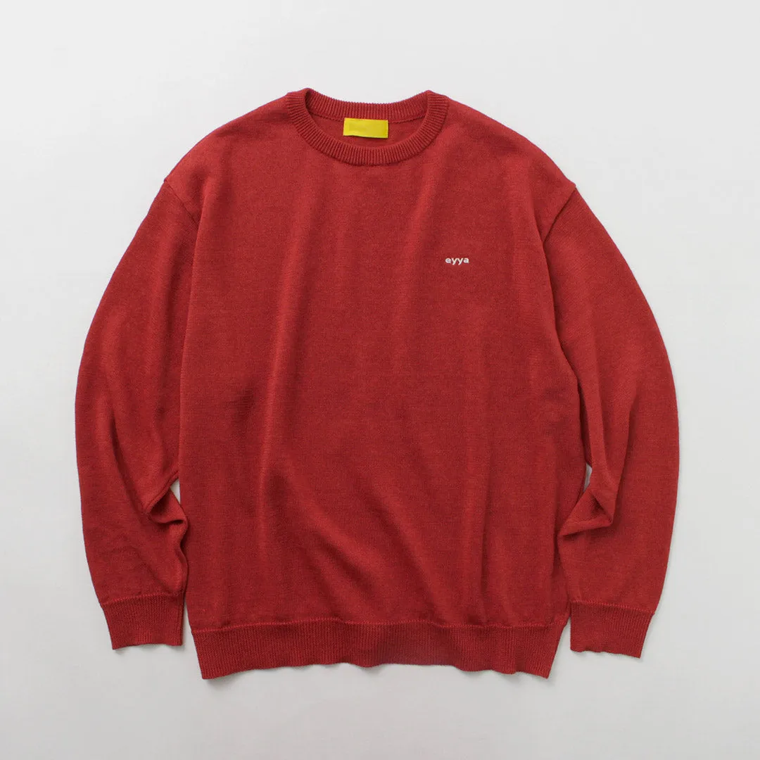 Eyya / Linen Crew Neck Summer Knit