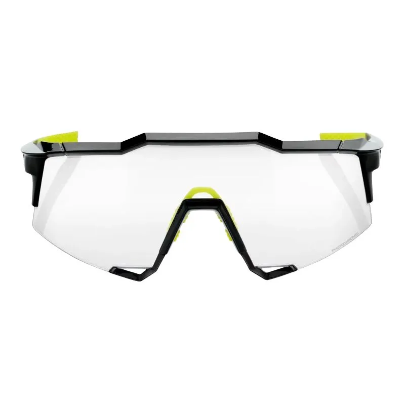 GAFAS DE SOL 100% SPEEDCRAFT (NEGRO BRILLANTE  LENTE FOTOCROMáTICA) CAT. 02