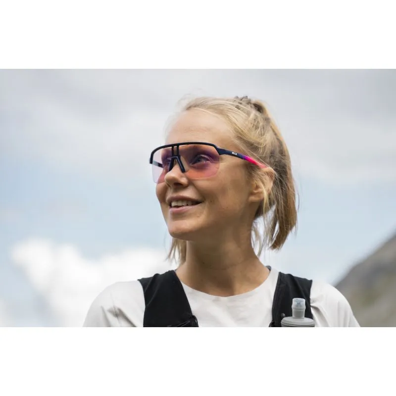 GAFAS DE SOL JULBO FREQUENCY (BLEU TRANSLU / NOIR REACTIV 03 HC ) CAT. 03