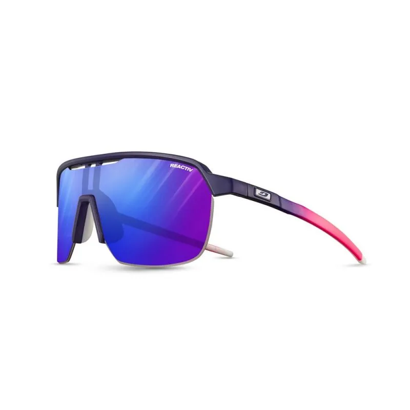 GAFAS DE SOL JULBO FREQUENCY (BLEU TRANSLU / NOIR REACTIV 03 HC ) CAT. 03