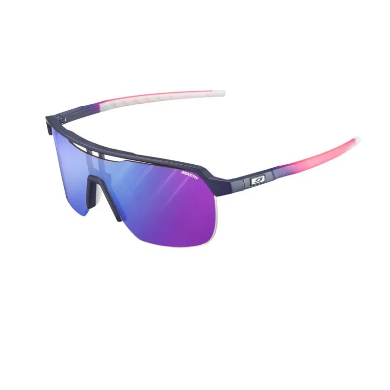 GAFAS DE SOL JULBO FREQUENCY (BLEU TRANSLU / NOIR REACTIV 03 HC ) CAT. 03