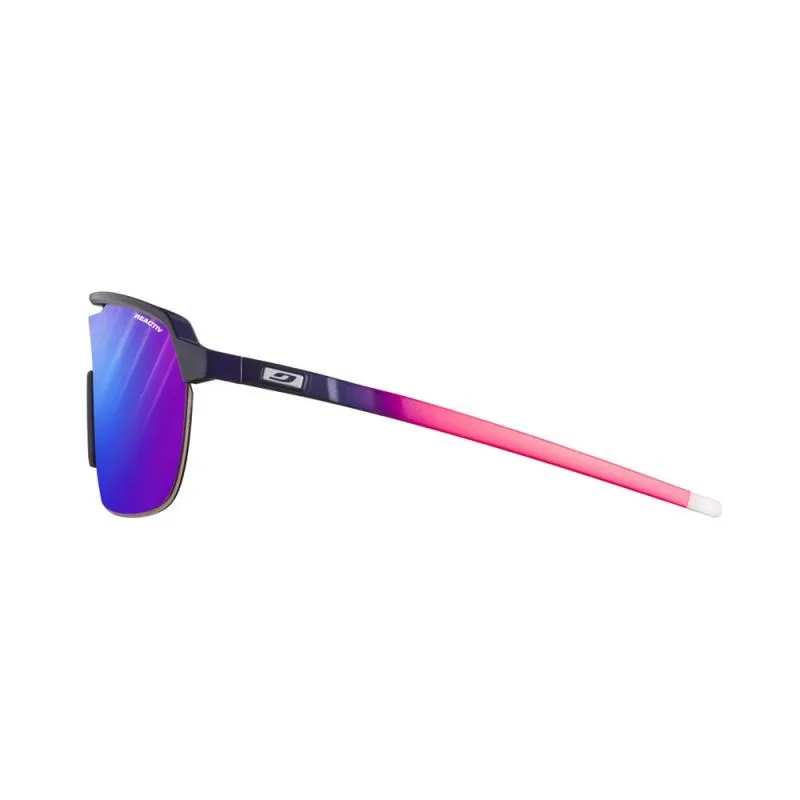 GAFAS DE SOL JULBO FREQUENCY (BLEU TRANSLU / NOIR REACTIV 03 HC ) CAT. 03