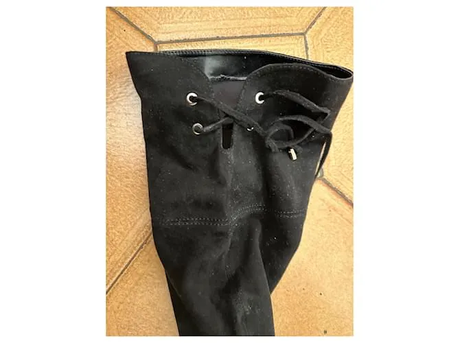 Guess botas Negro 