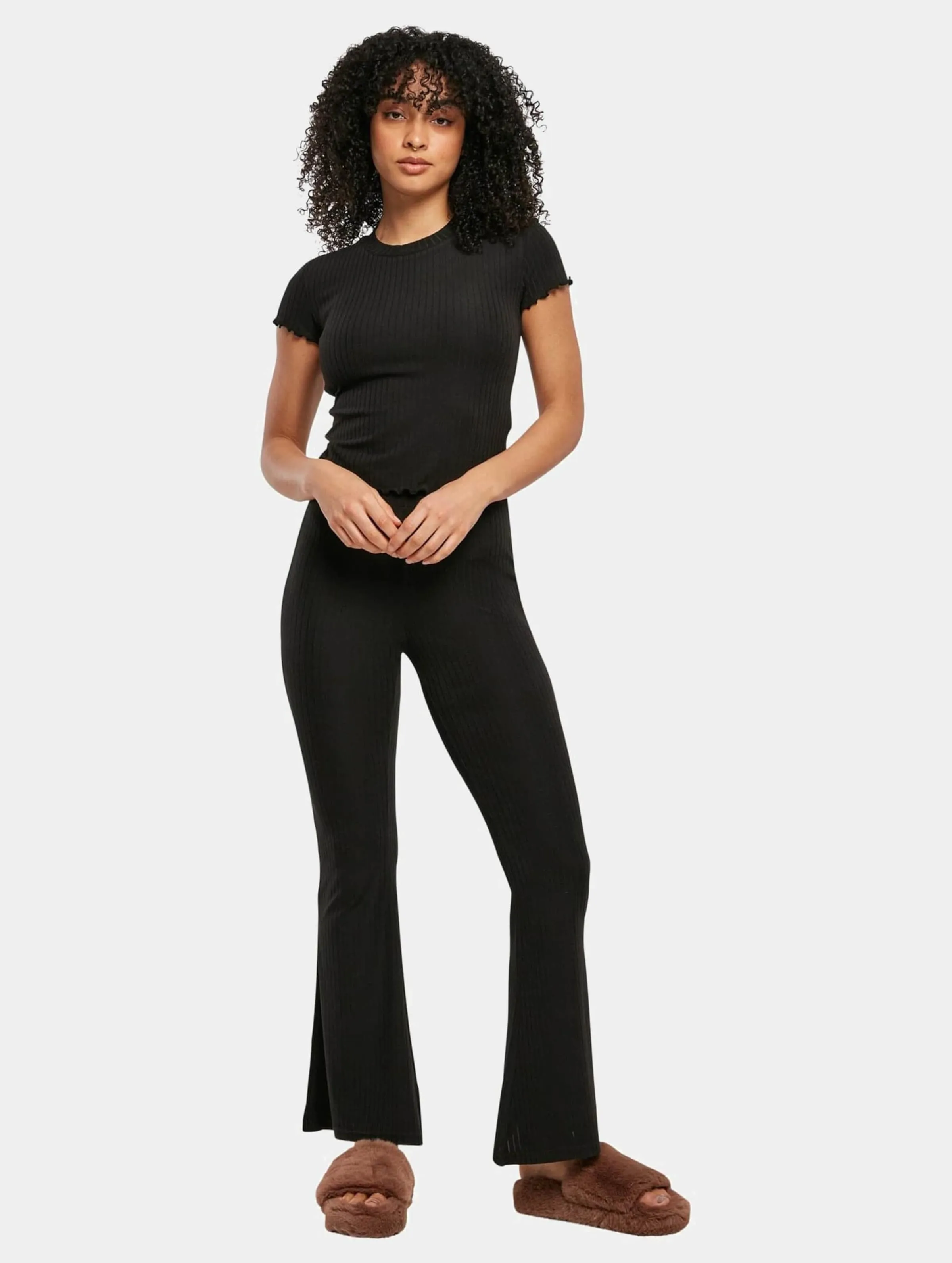 High Waist Rib