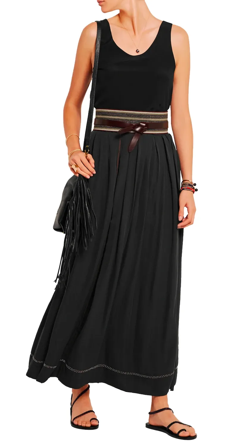 ISABEL MARANT Falda Moody Embellished Seda