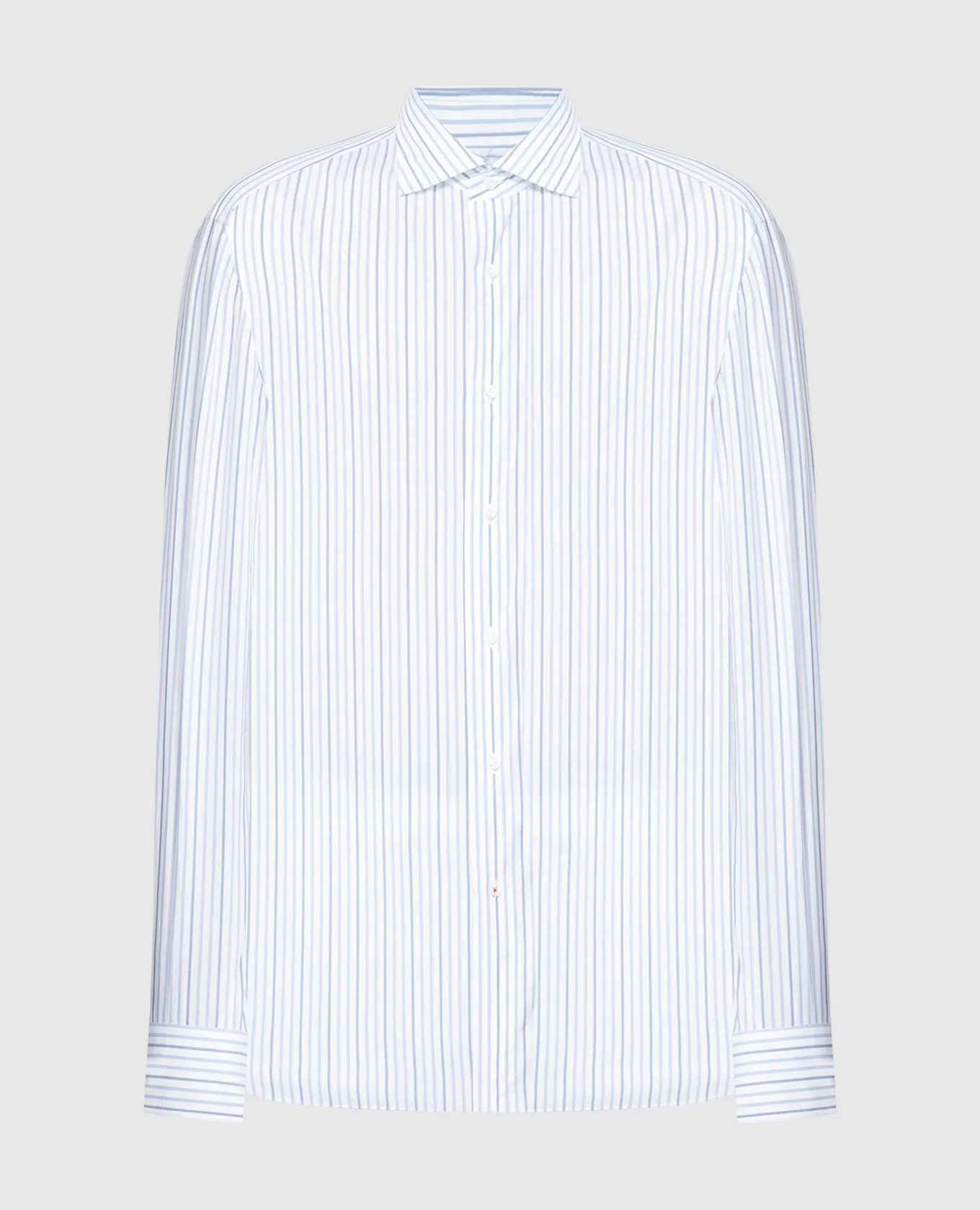 ISAIA White striped shirt