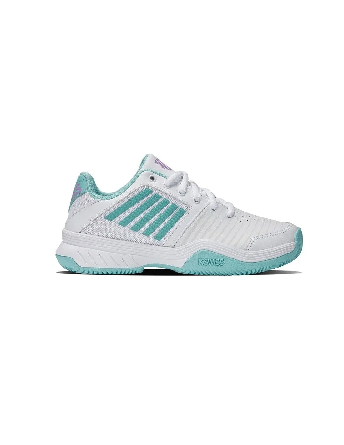 Kswiss Court Express Hb Blanco Azul Mujer