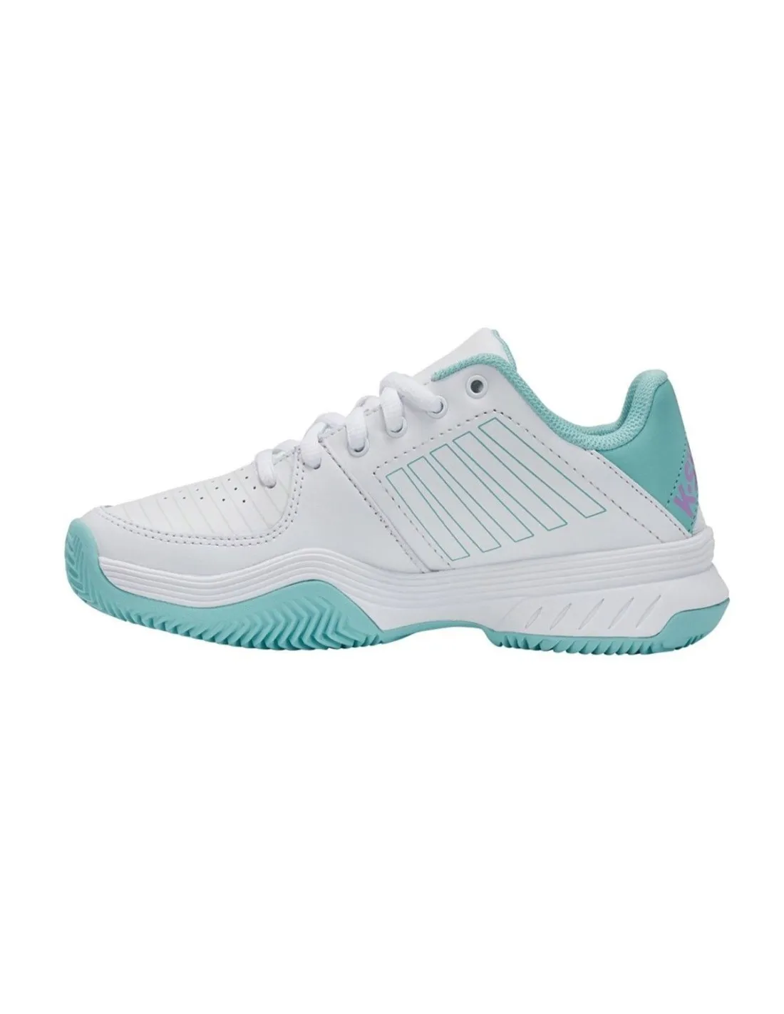 Kswiss Court Express Hb Blanco Azul Mujer