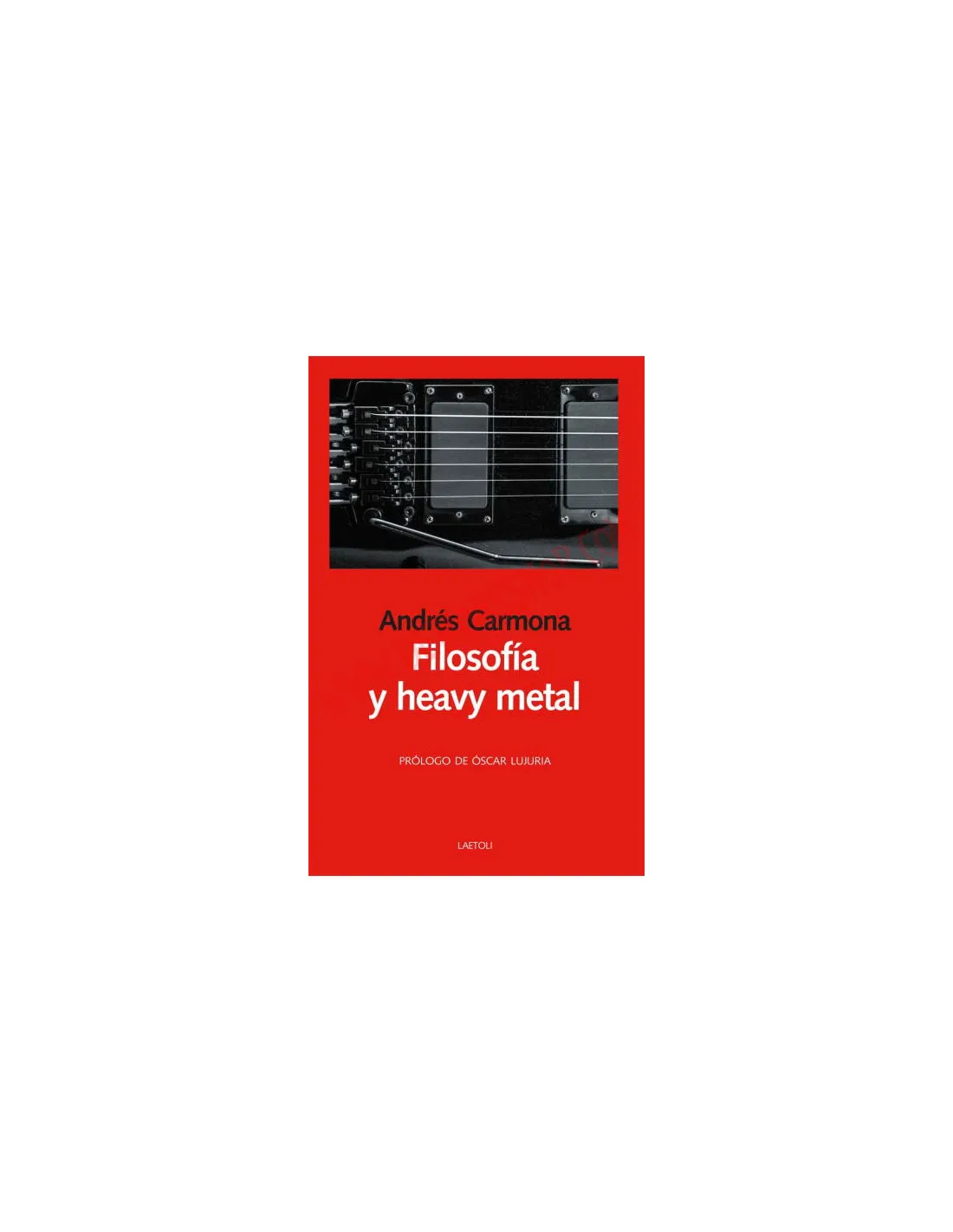Libro Filosofía y heavy metal