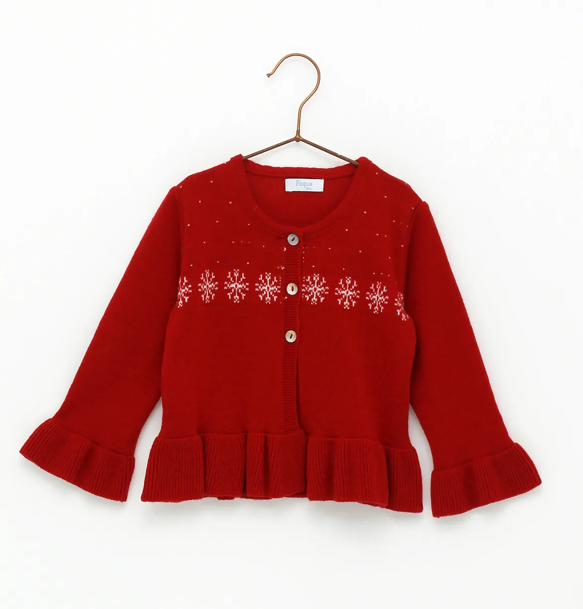 LONG JUMPER JACKET RED. OWINTER