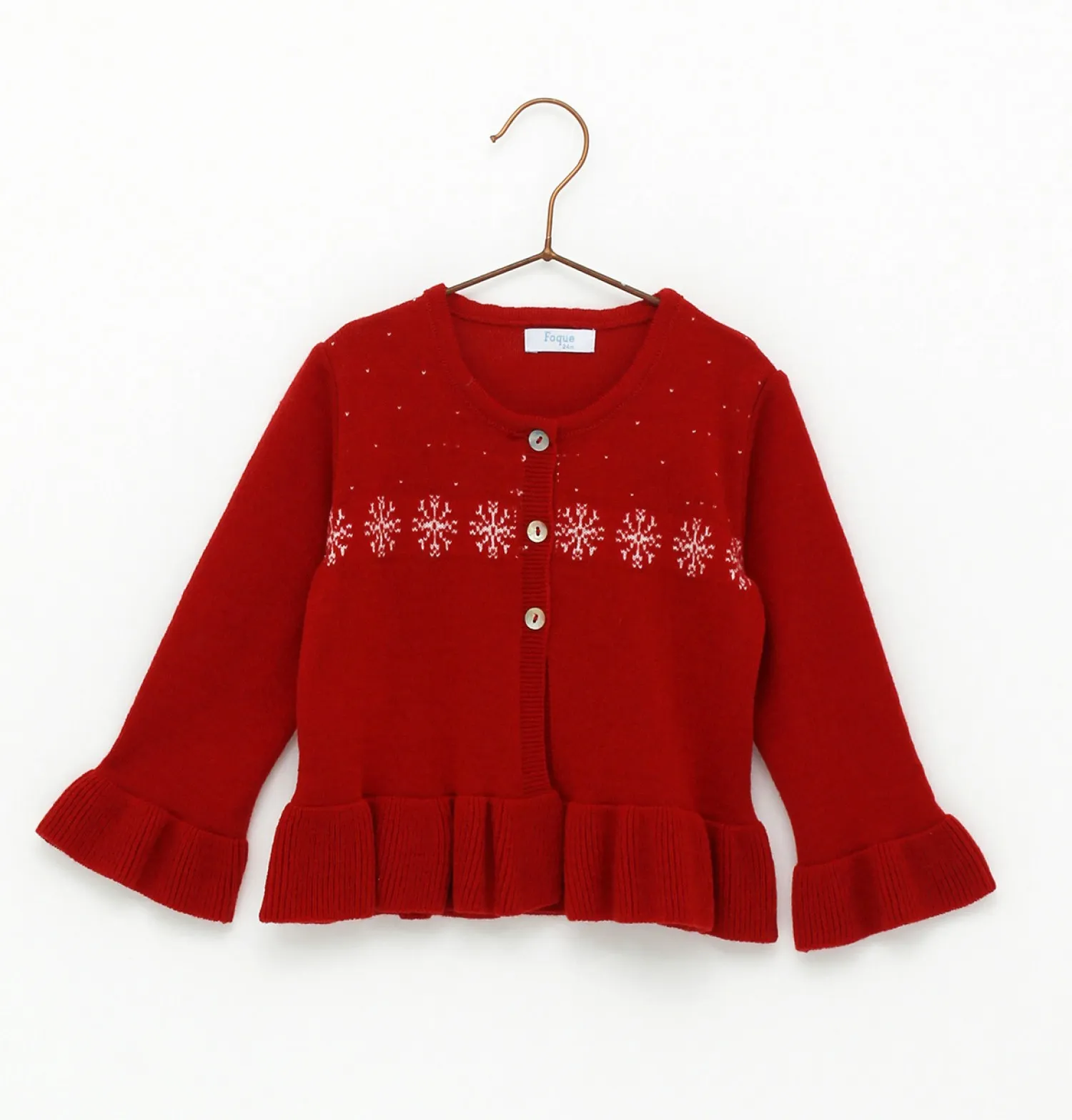 LONG JUMPER JACKET RED. OWINTER