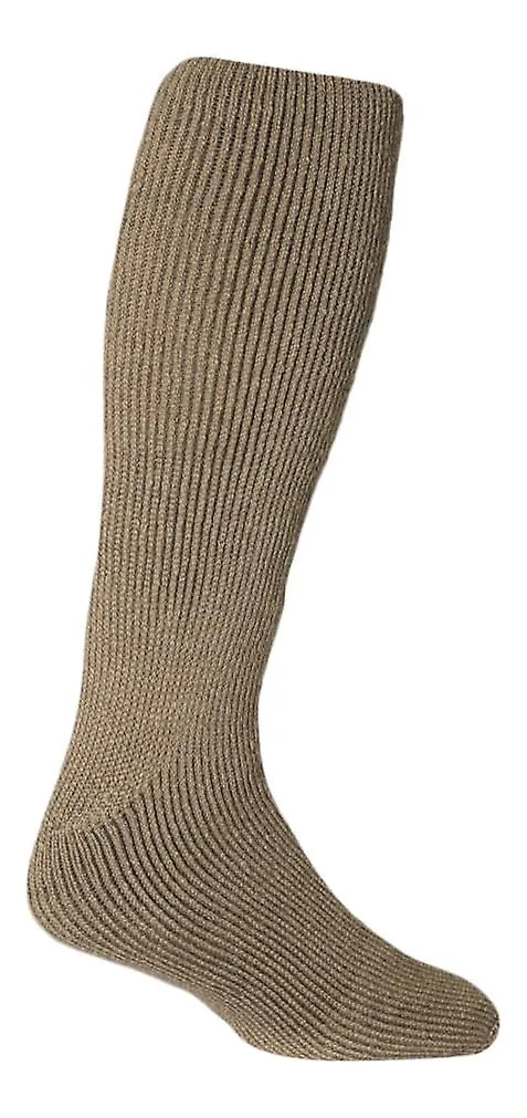 Mens fleece lined knee high thermal socks