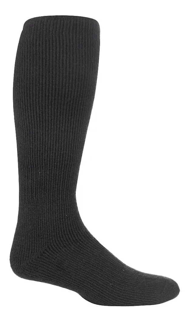 Mens fleece lined knee high thermal socks