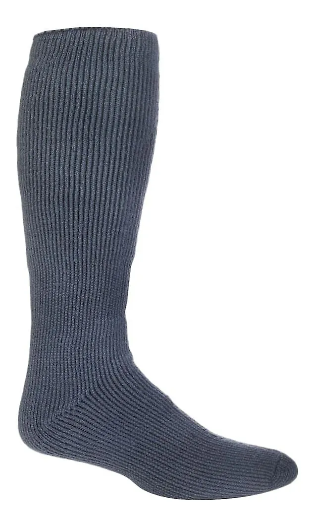 Mens fleece lined knee high thermal socks