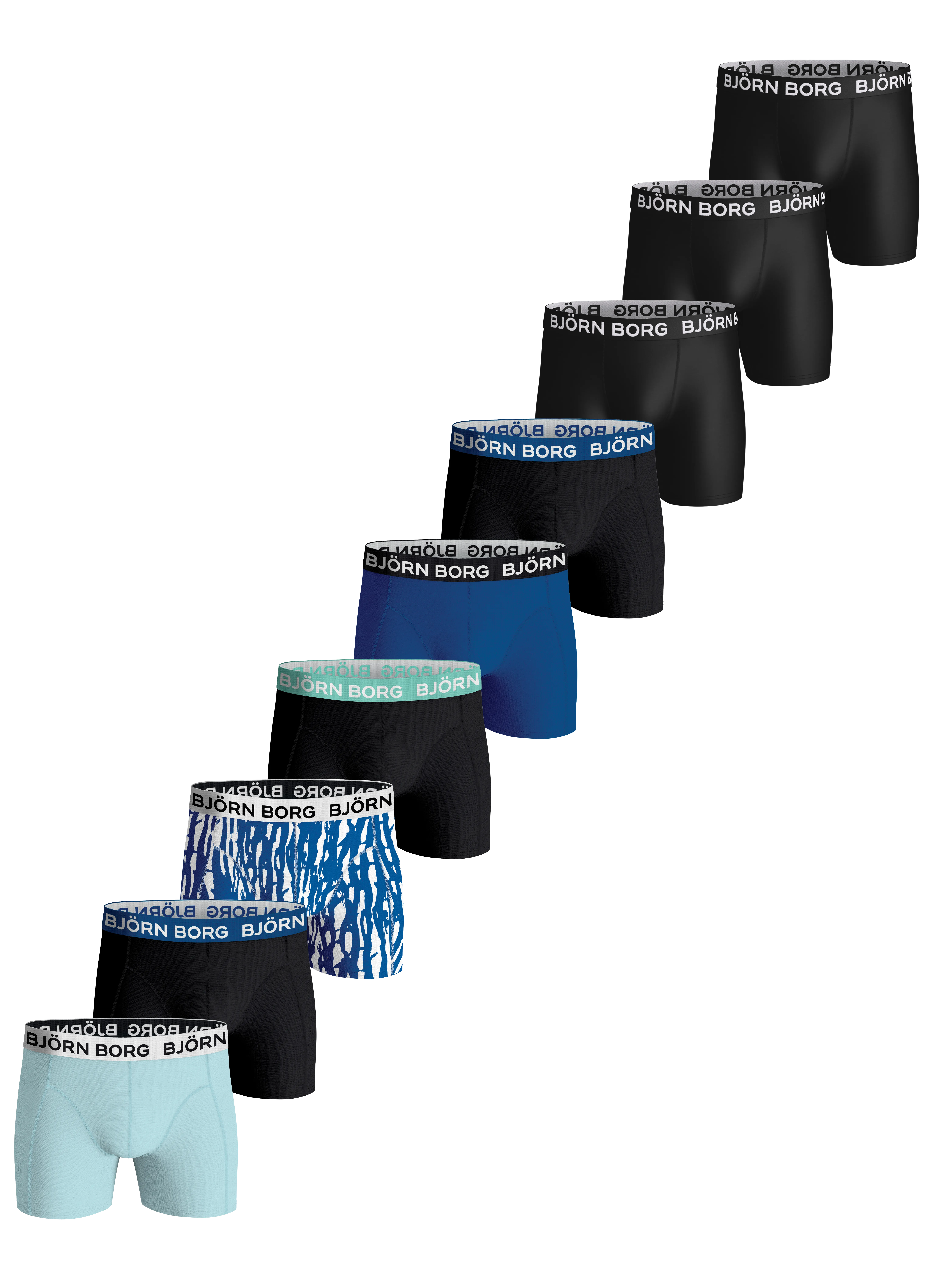 MIX COTTON STRETCH AND SPORTS BOXER 9PACK