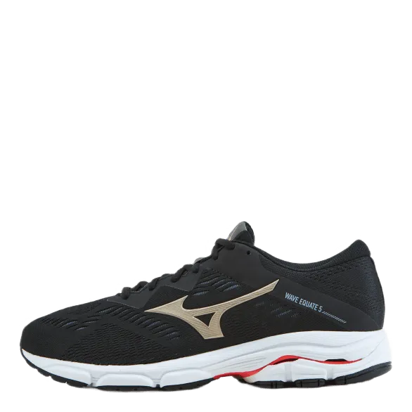 Mizuno Wave Equate 5 Black  / Platinum Gold / Ignit
