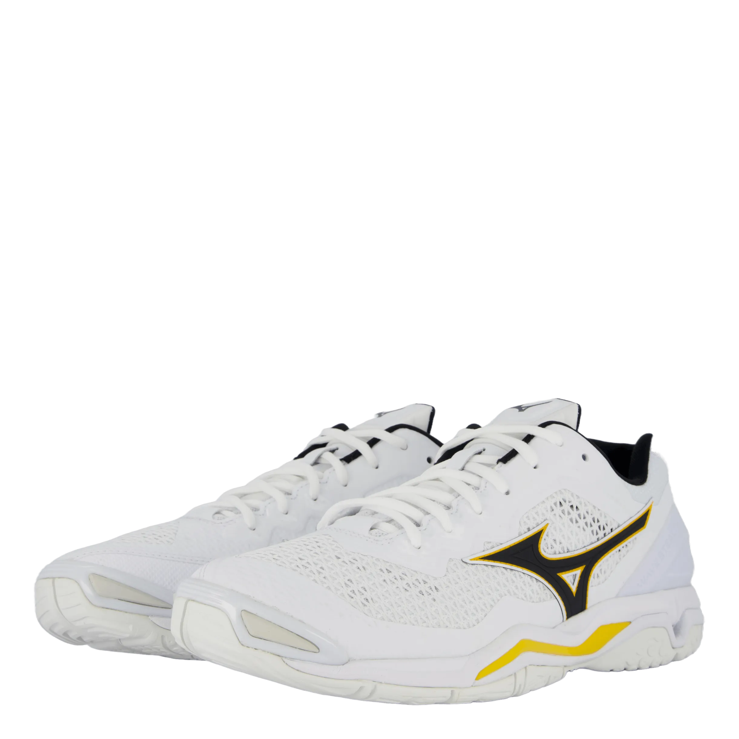 Mizuno Wave Stealth V White/black/lemon Chrome