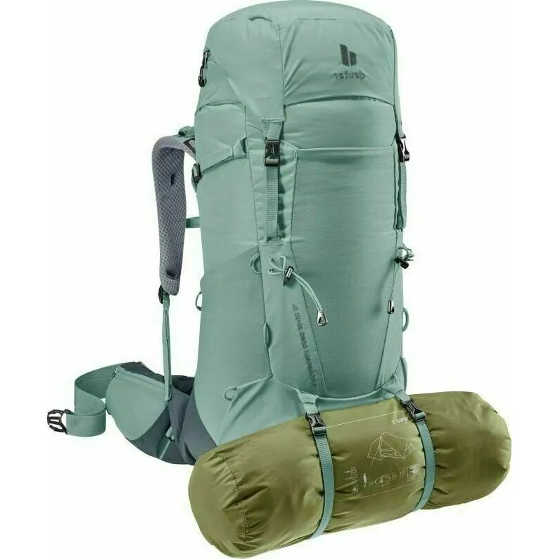MOCHILA DE MUJER DEUTER AIRCONTACT CORE 35+10 SL (JADEGRAFITO)