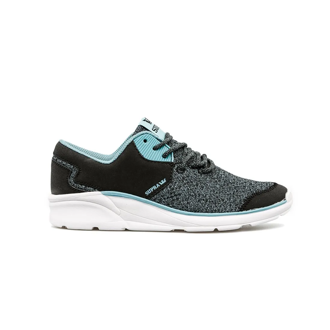 NOIZ black aqua white
