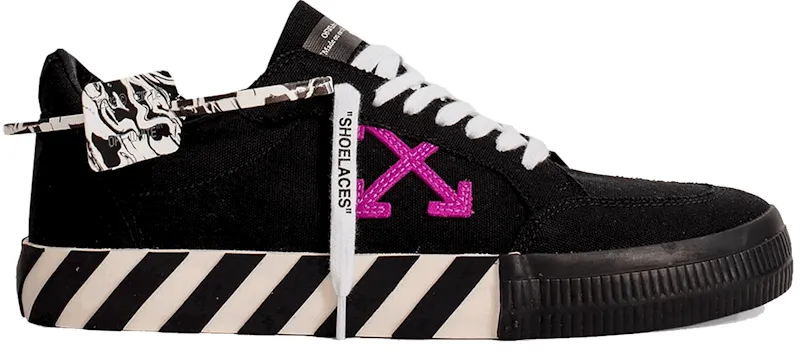 OFFWHITE VULC LOW BLACK PURPLE