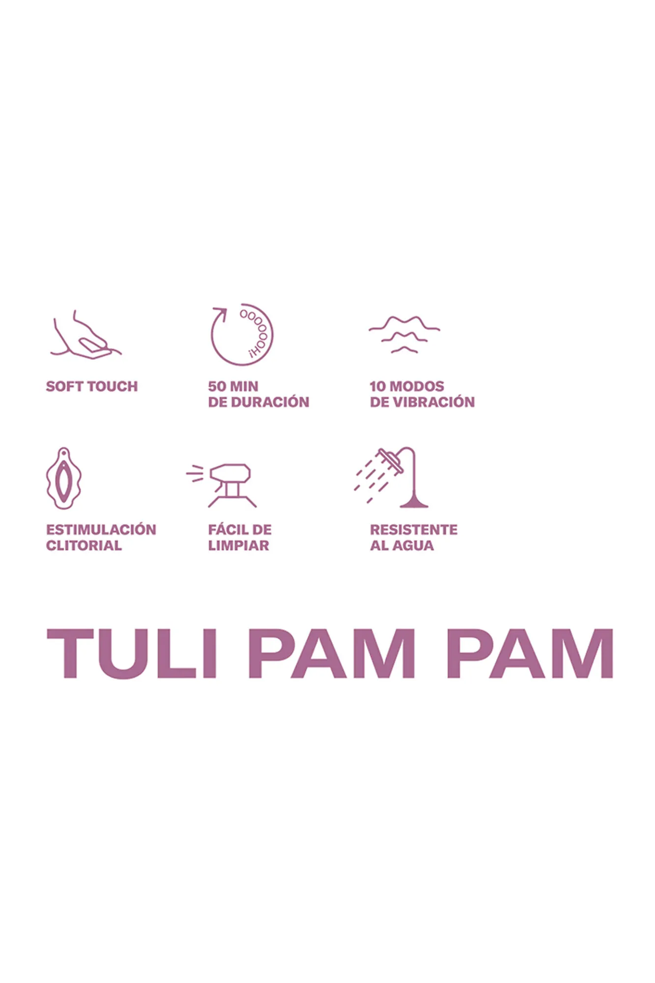 OOOH TULI PAM PAM  VIBRADOR