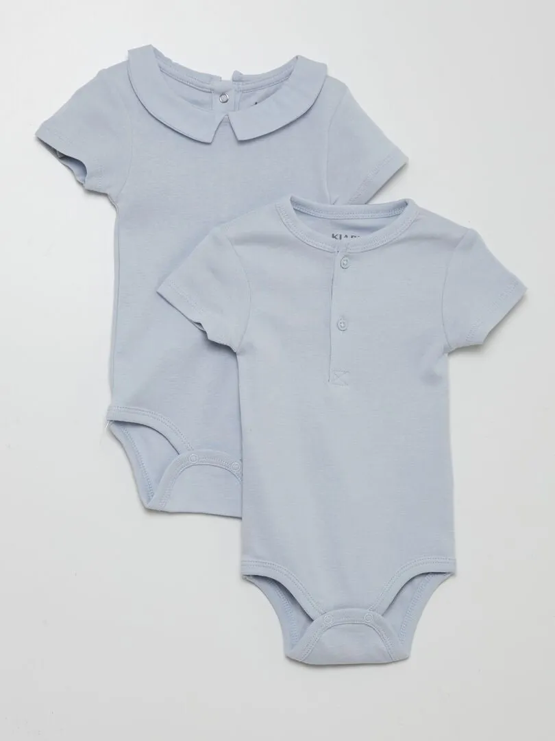 PACK DE 2 BODIES  AZUL