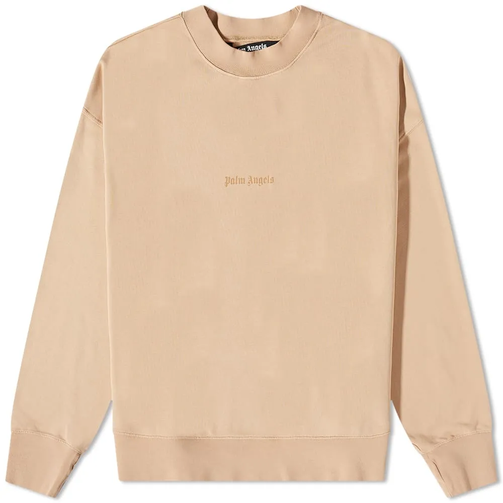 Palm Angels Reverse Logo Crew Sweat