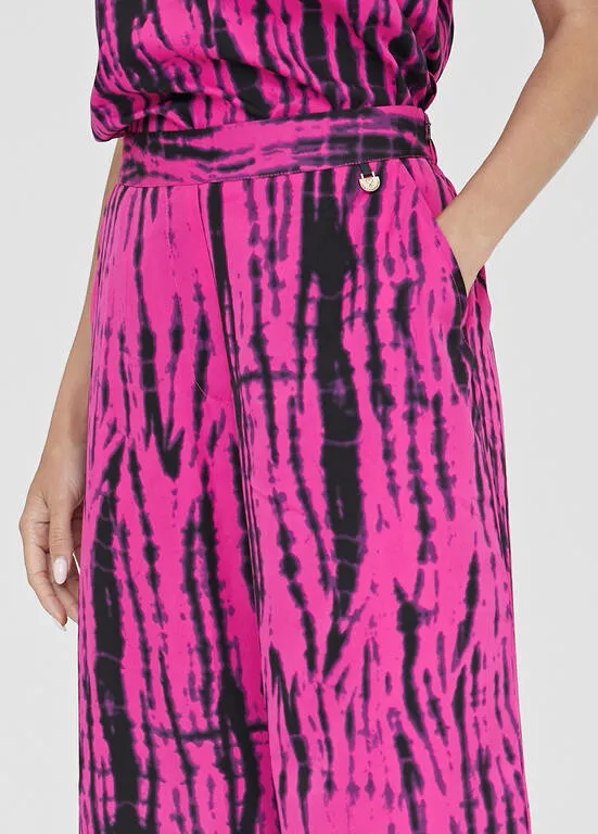 Pantalon saten print Lola Casademunt