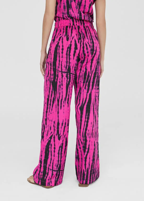 Pantalon saten print Lola Casademunt