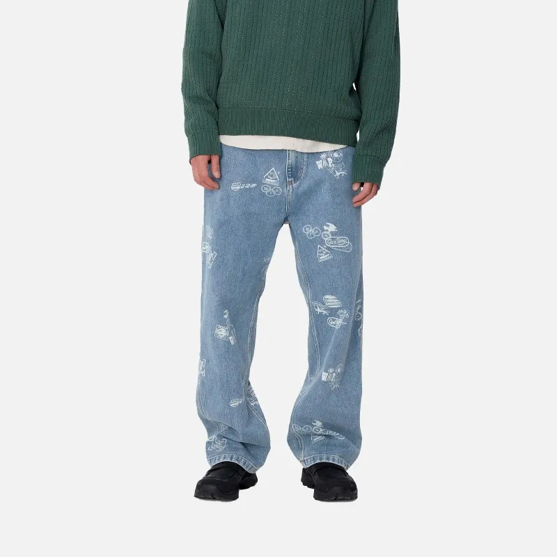 Pantalones Carhartt WIP Stamp Pant 'Maitland Stamp' I033745.2LN.35