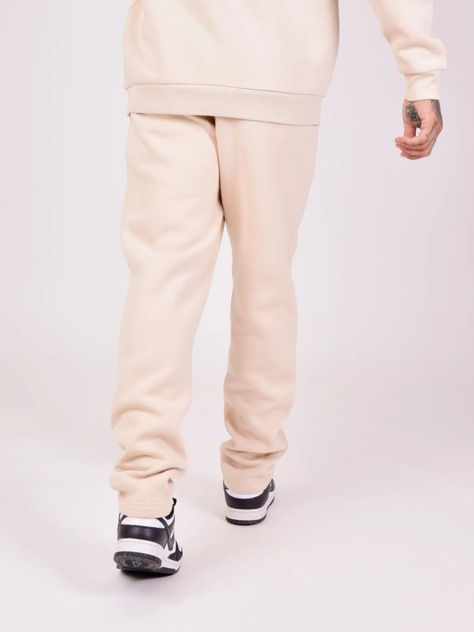 Pantalón de chándal básico con bordado completo del logotipo
