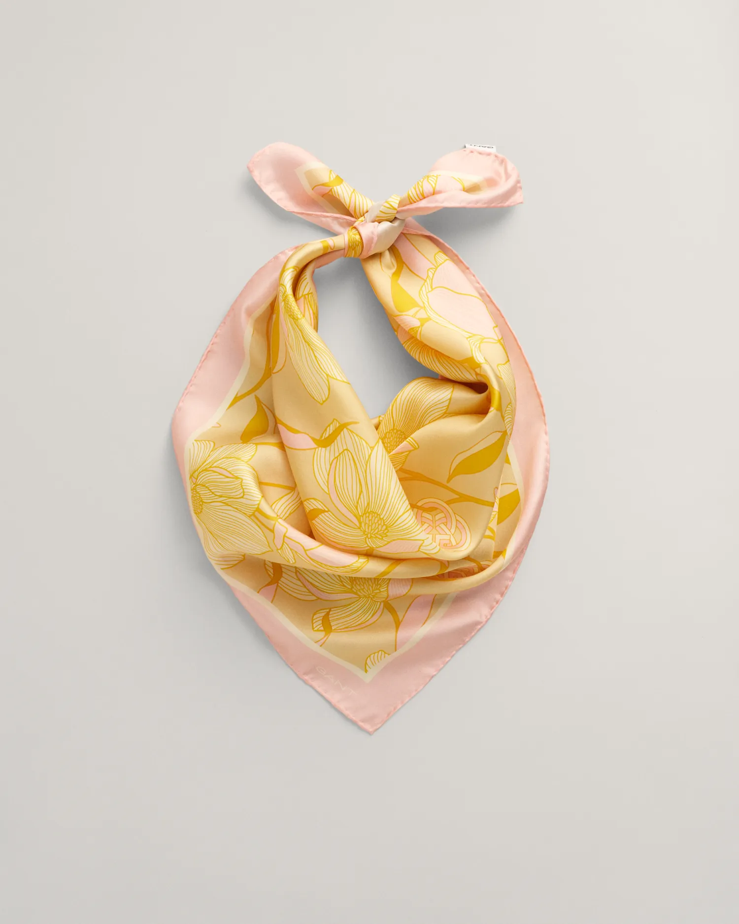 Pañuelo de seda Magnolia Print