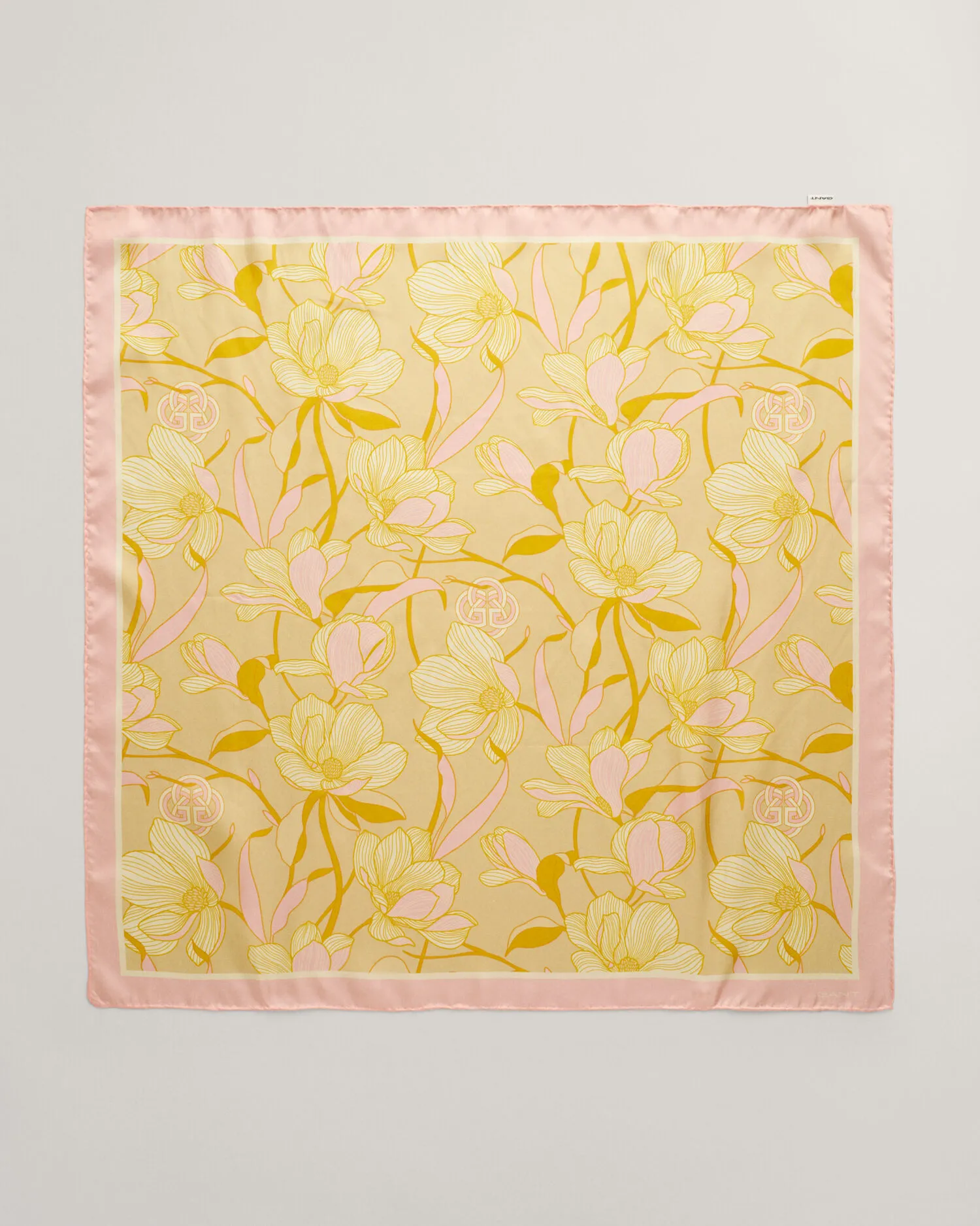 Pañuelo de seda Magnolia Print
