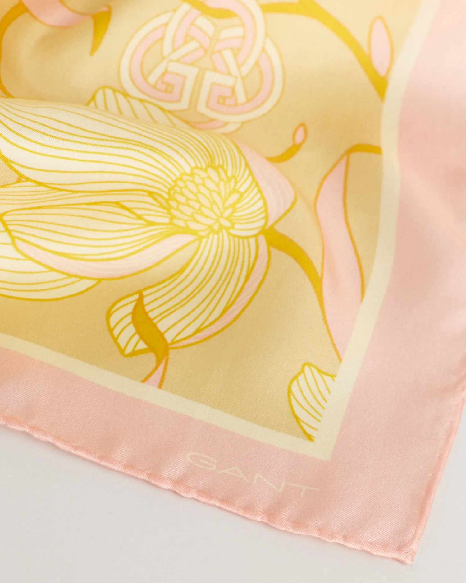 Pañuelo de seda Magnolia Print