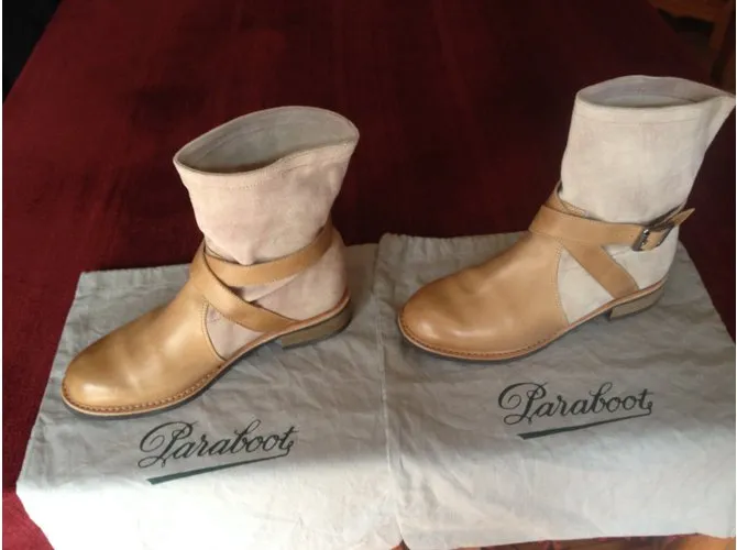 Paraboot Botas Beige 