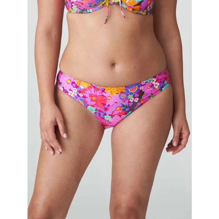 Parte de abajo bikini Primadonna Swim Najac Slip 4011050 Floral Explosion