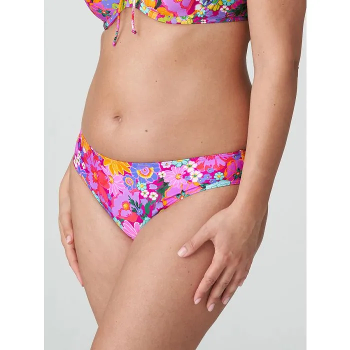 Parte de abajo bikini Primadonna Swim Najac Slip 4011050 Floral Explosion