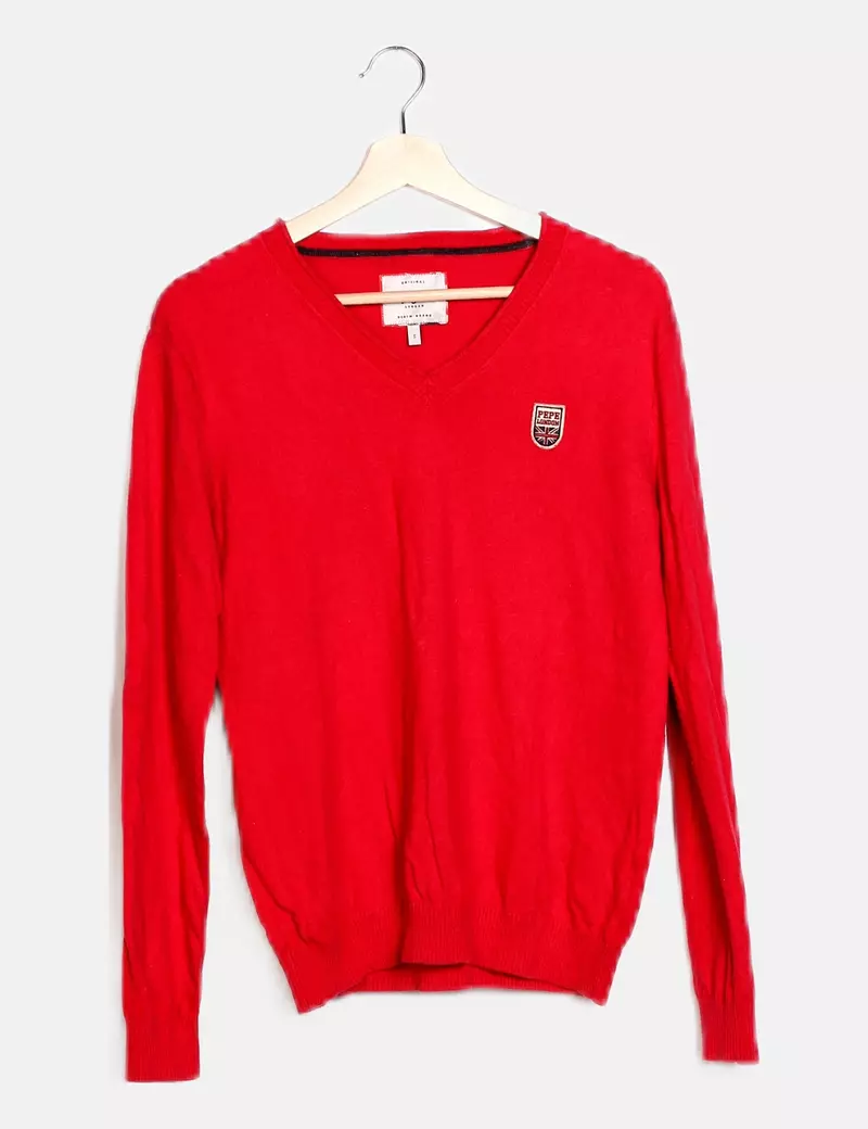 Pepe Jeans Jersey punto rojo