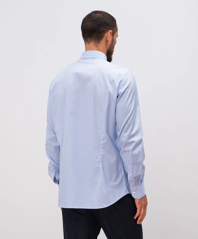 Peserico Blue striped shirt