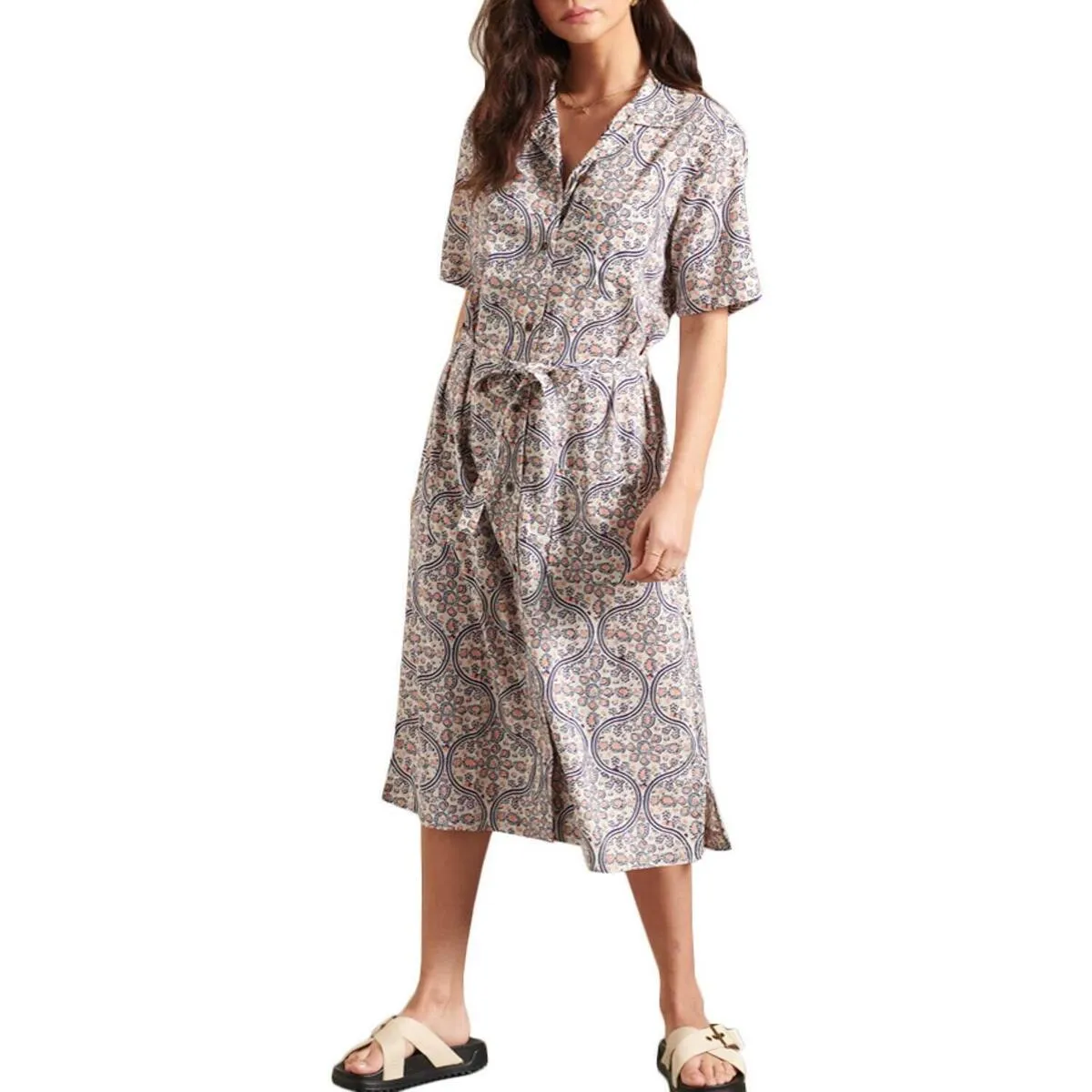 PRINTED SHIRTDRESS