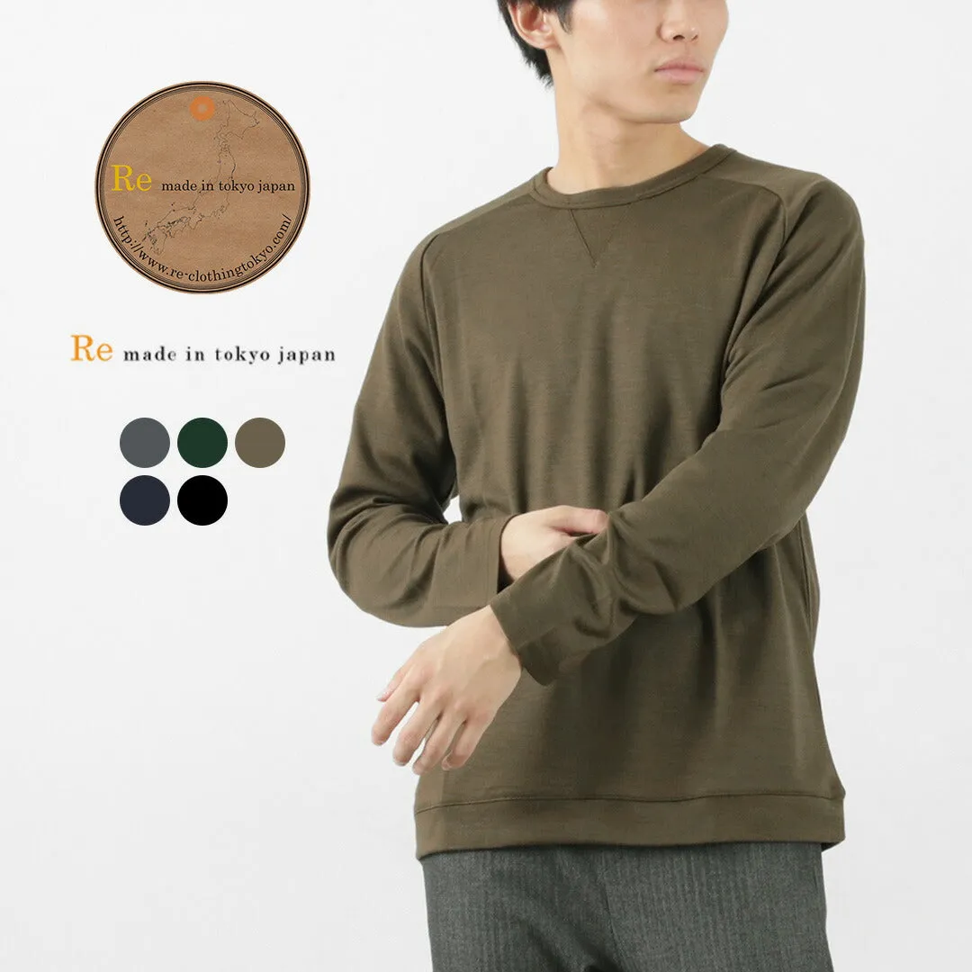 Re Hecho en Tokio Japón / Dress Wool Knit Crew Neck