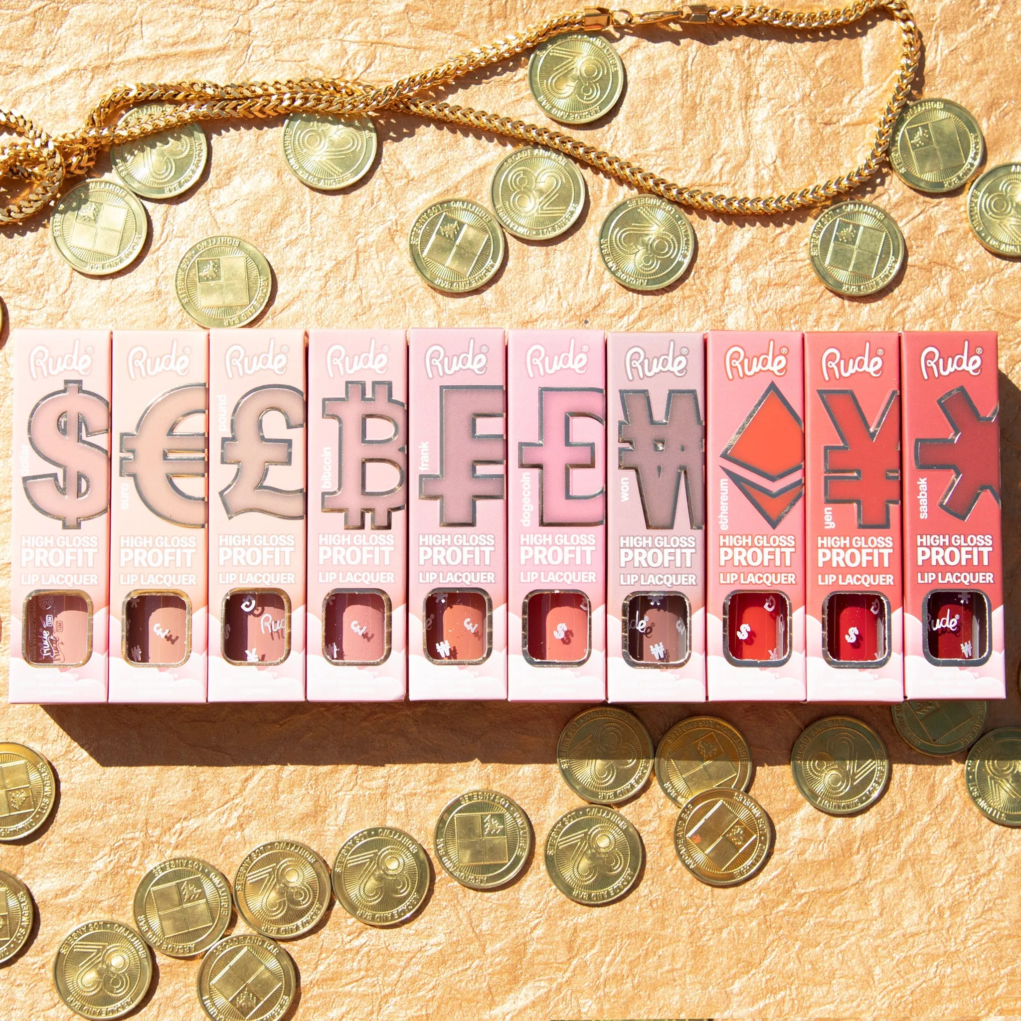 RUDE High Gloss Profit Labial Líquido