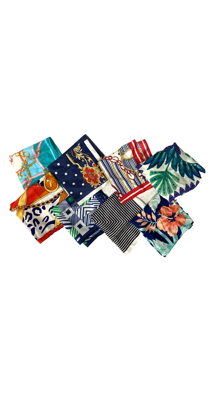 SCOTCH & SODA Set 7 Pañuelo de Seda