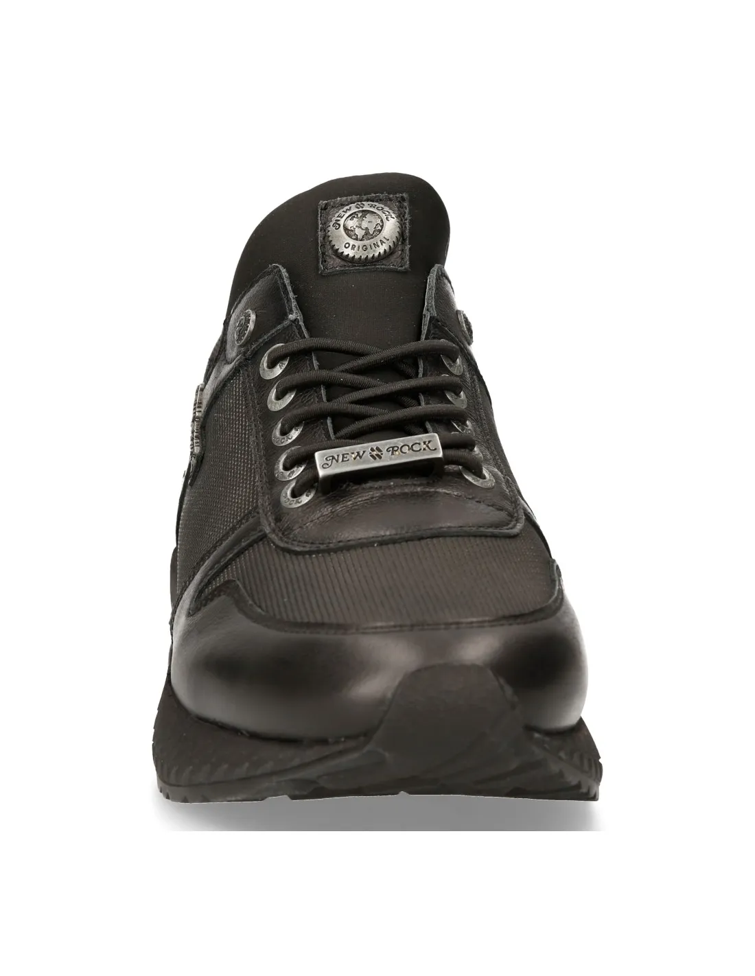 SHOE BLACK CHRONO WITH LACES MCHRONO002C14