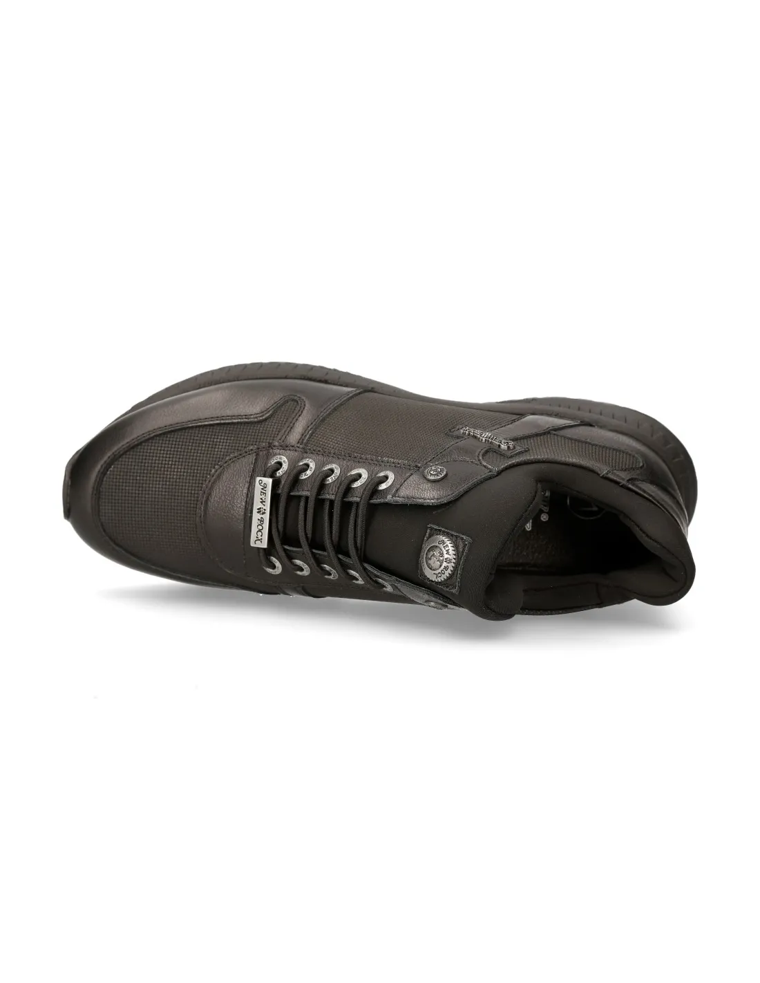 SHOE BLACK CHRONO WITH LACES MCHRONO002C14