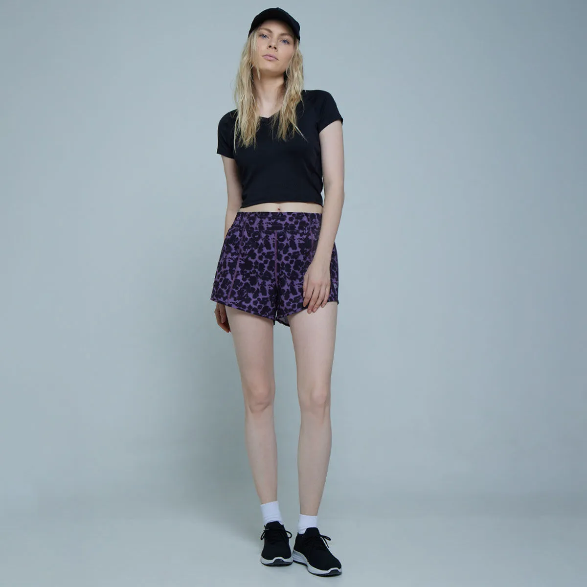Short Running Estampado De Manchas