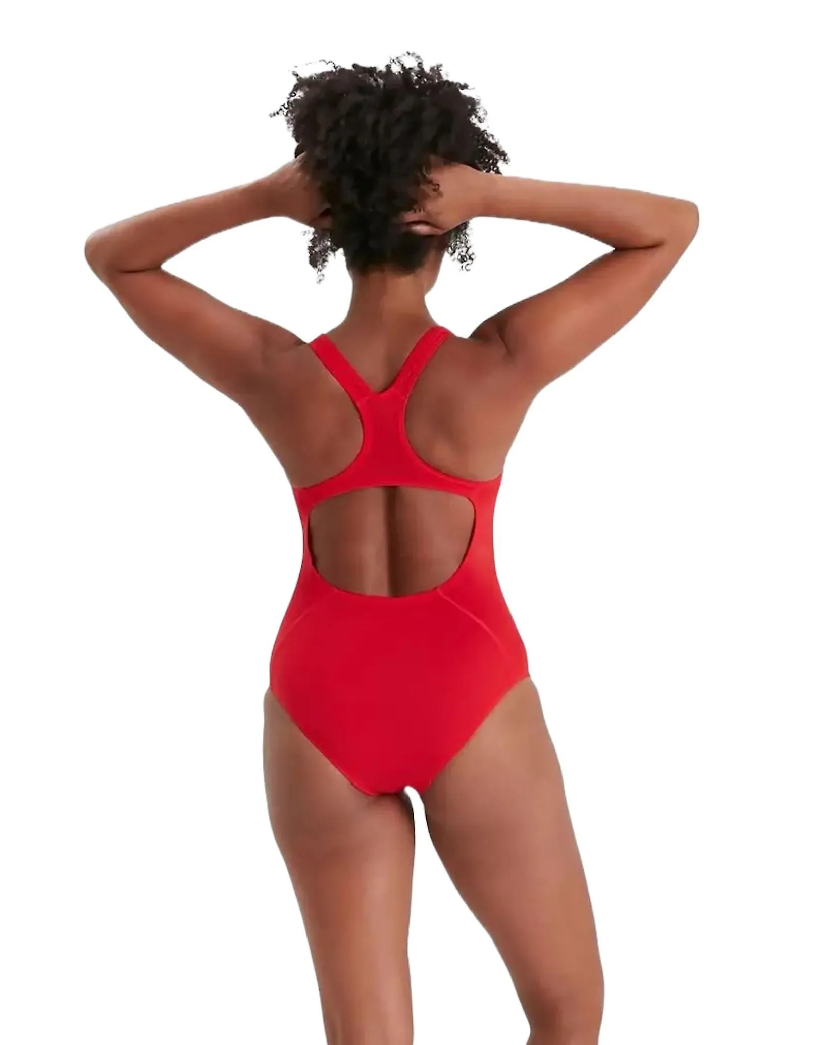 SPEEDO ENDURANCE PLUS MEDALIST  USA RED