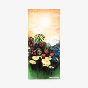 Stockholm (Surfboard) Club Airbrush Flowers Beach Towel