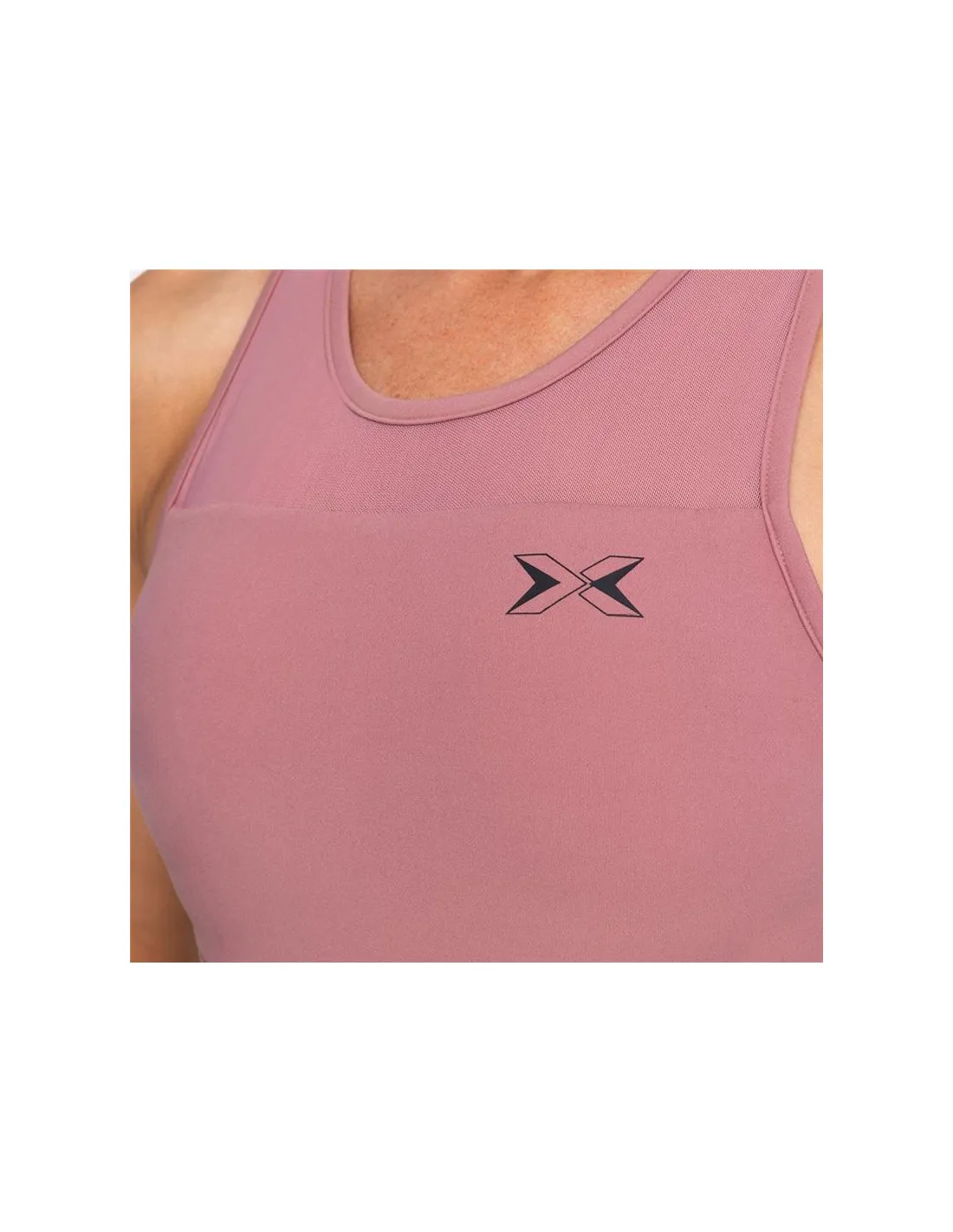 Sujetador deportivo Picsil Sport Top High Neck Premium Rosa
