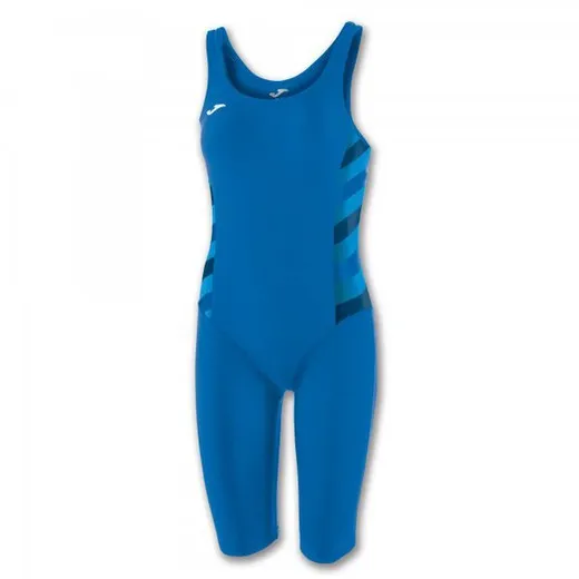 SWIMSUIT LEG SHARK NAVYROYAL WOMAN